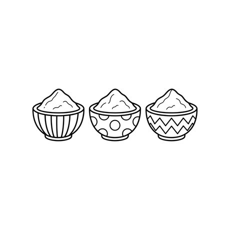 A rangoli colouring page